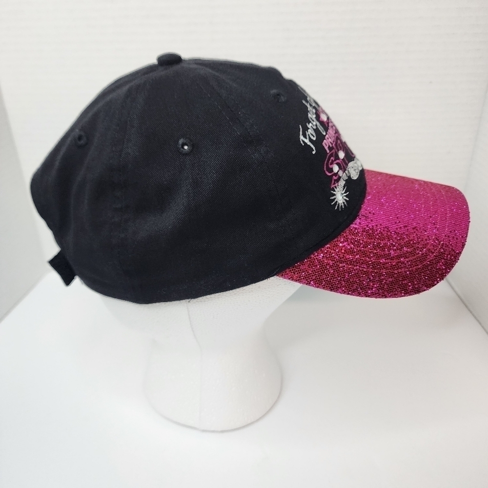 Forget Glass Slippers This Princess Wears Spurs Womens Black with Pink - Picture 6 of 8